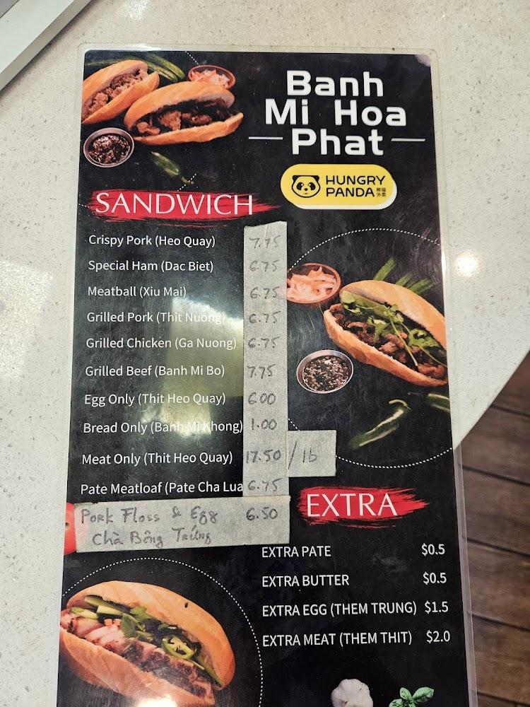 Banh Mi Hoa Phat Menu image 2