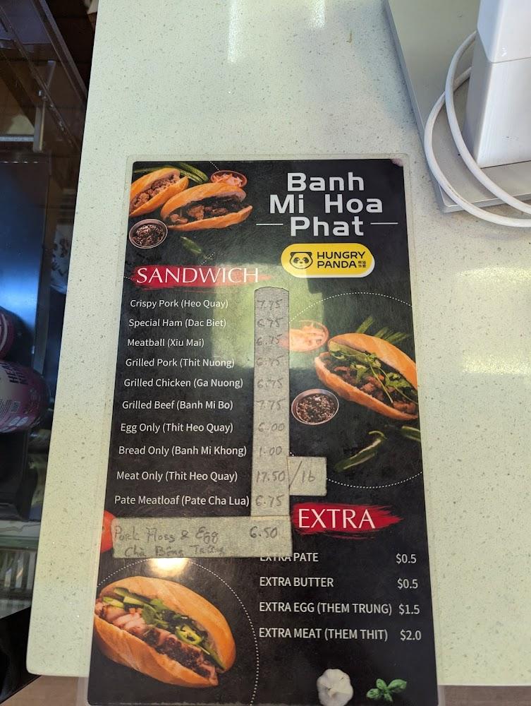 Banh Mi Hoa Phat Menu image 4